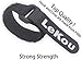 Lekou Reusable Fastening Cable Securing Straps and Cable Ties, 20 Pack (8