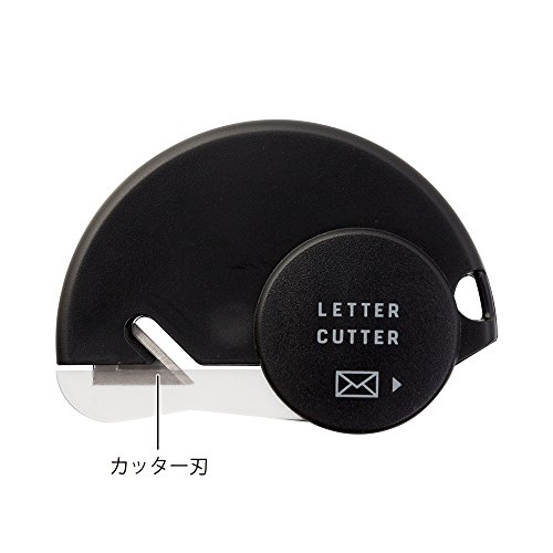 Midori Abridor e cortador de cartas, preto (49847006)