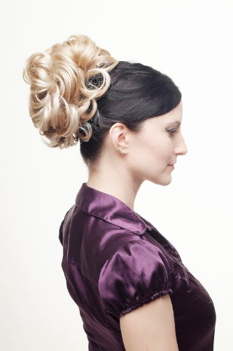WIG ME UP - Toupet, Crocchia Chignon a Rosa