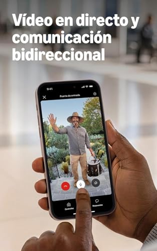Videotimbre para evitar robos Ring con Chime inalámbrico y zoom de 6 aumentos 5