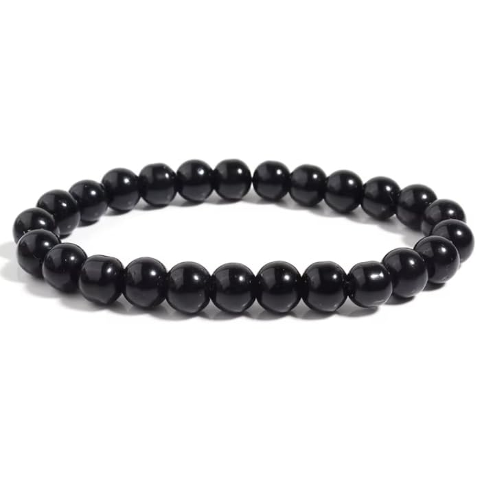 Bracelet perle onyx noir naturel le bijou fait main pour votre style quotidien