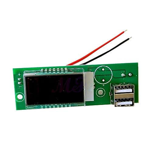 Testeur voltmètre LCD Delura facile à utiliser avec indicateur capacité lithium USB 3S-7S