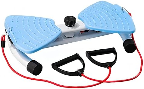 Waist Twister Machine with Resistance Bands - Non-Slip Twist Board for Core & Foot Training, Aerobic Fitness Equipment, 300 lbs Capacity for Effective Slimming Workouts