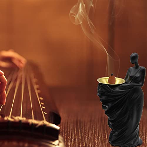 Abstract Art Sculpture Incense Holder - Artistic Women Statue Incense Burner Holder, Figurine Incense Stand Holder Ash Catcher For Meditation Yoga Living Room Office Home Decor #TOP2