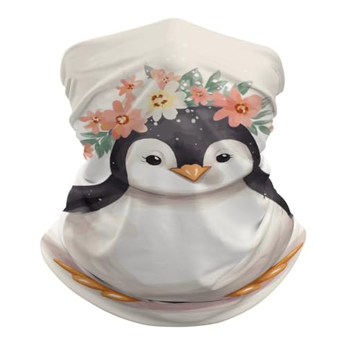 Mascarilla facial con flores para clima frío, bufanda tipo cuello, bandana resistente al viento para hombres y mujeres, pasamontañas elástico para motocicleta, ciclismo, esquí y fiesta miniatura 2