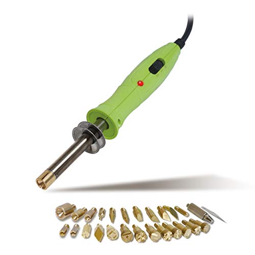 PRO’SKIT Brandmal- und Strassfixier-Set, 26-in-1, für Holz, Leder, Kristalle, Strass- oder Swarovskisteine, 220-240 V, 50 HZ Cover