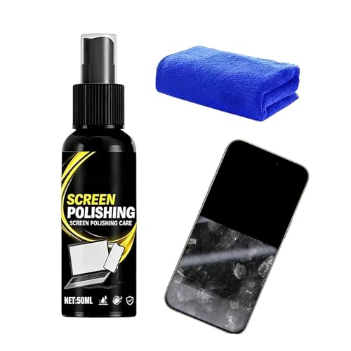 Pulitore per schermo del telefono cellulare - Spray liquido...