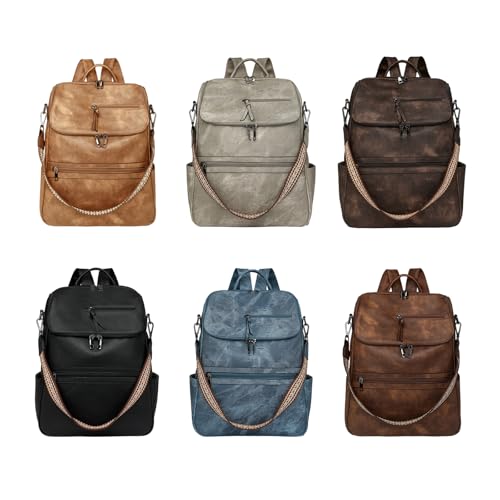 Mochila informal de moda para mujer ideal como equipaje de mano y colegio 4