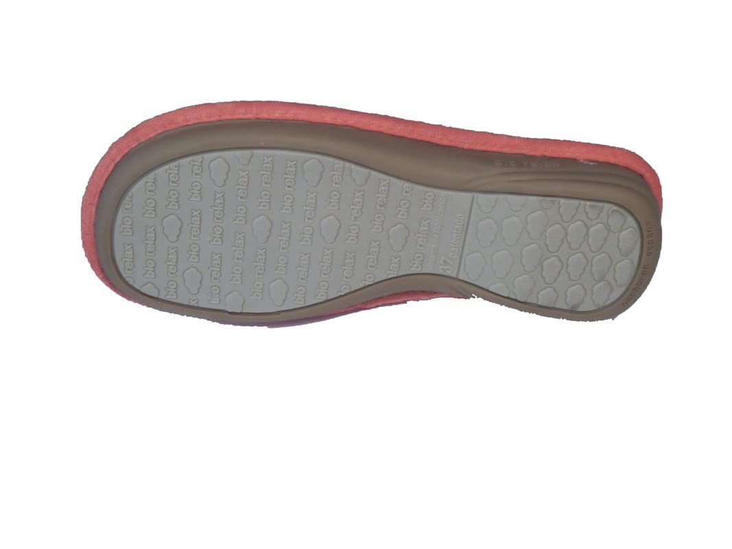 Biorelax Zapatillas de Estar por casa/Mujer Cuña 3cm