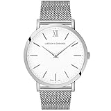 This Larsson & Jennings watch boasts a stainless steel case, and scratch-resistant mineral flat glass. Both are key statements of quality that allow us to offer our signature 5 year manufacturer warranty with this product.