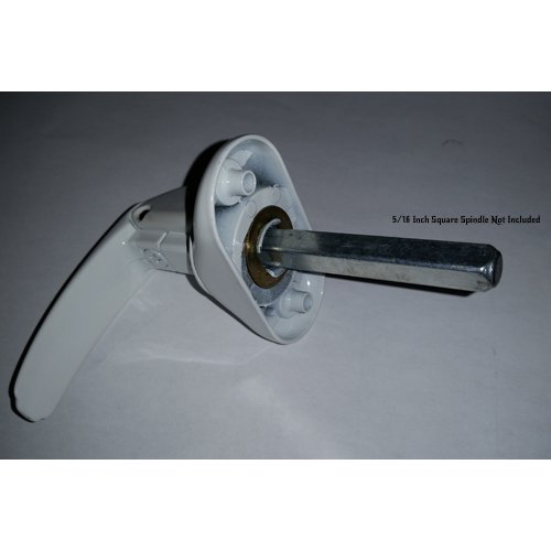 Inside Handle Storm Door Latch White