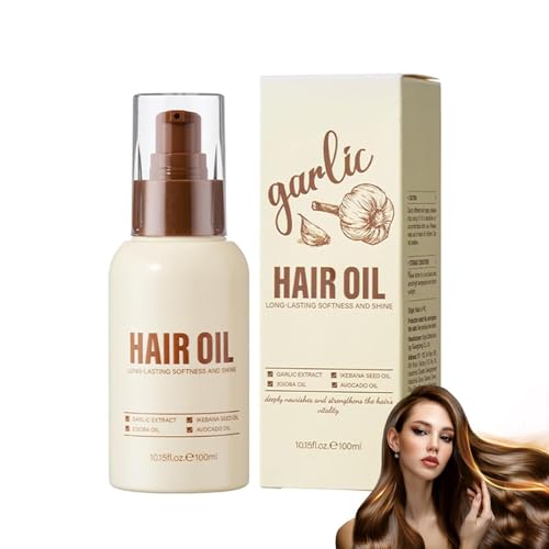 Garlic Hair Oil Huile nourrissante pour cheveux à l'ail 100