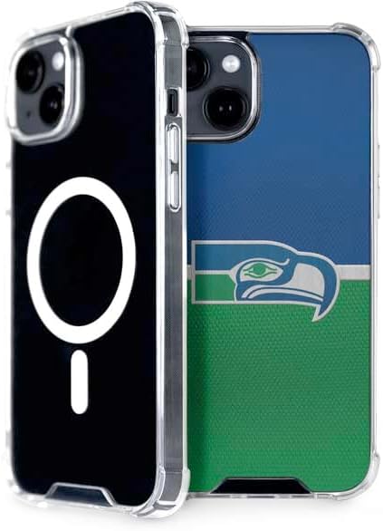 Skinit Phone Case Compatible with MagSafe iPhone 13 - Officially Licensed NFL Seattle Seahawks Vintage Design