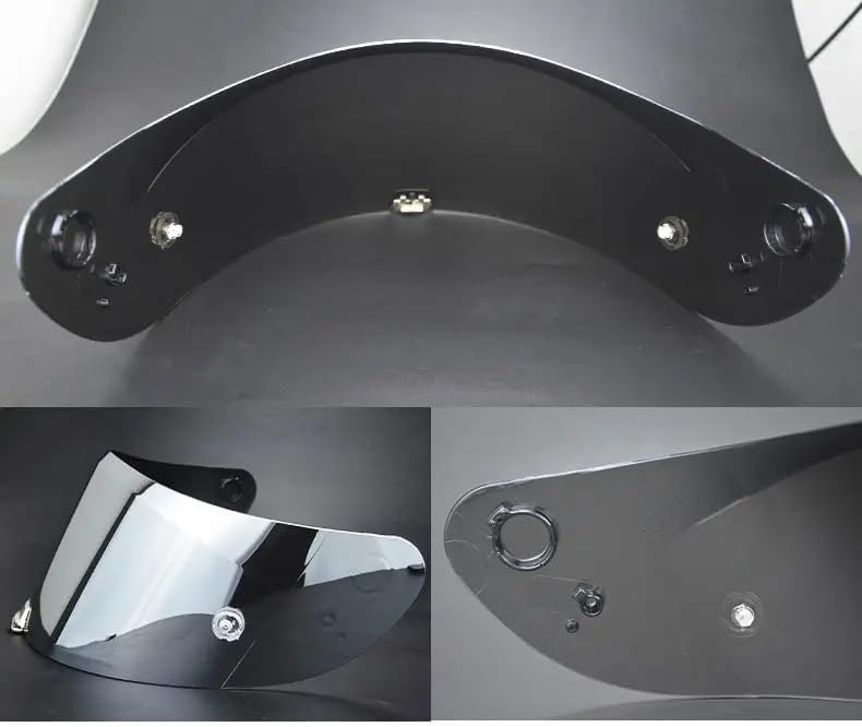 Miniatura 3 de Cascos para Motos HJ-26 Casco de motocicleta Visera Lente para HJ-26RPHA11 Moto Accesorios Piezas Vidrio