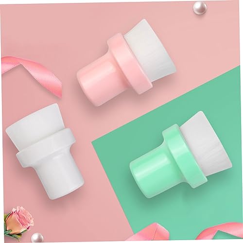 FRCOLOR 3 Pçs Esfoliante Escova De Limpeza Escova De Silicone Esfoliante Facial Escova De Limpeza Fa