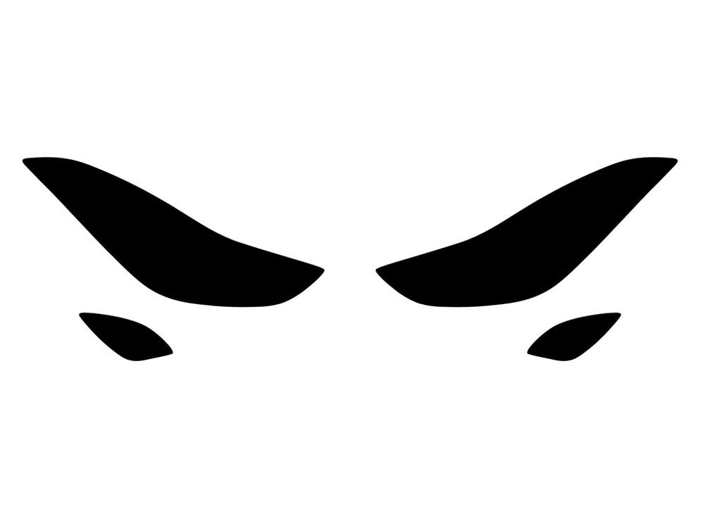 Rvinyl Headlight Tint Covers Compatible with Hyundai Elantra 2013-2015 (Coupe) - Smoke