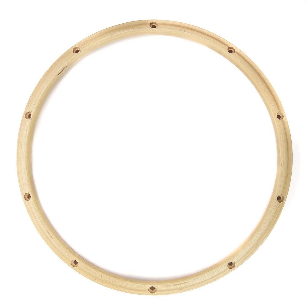 Gibraltar Wooden Hoop Snare Better Side Hoops 14" SC-1410WTT 10 lug, black, 14" SC-1410WTT 10 Loch - Image 2