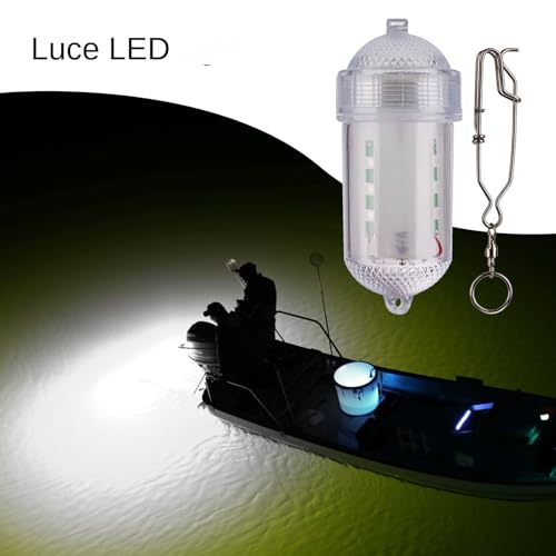 Luz para atraer peces con sistema subacuático de LED luminoso multiusos 3