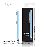 elago Stylus [Clip][Pastel Blue] - [Reliable][Simple Design][PenClip] - for iPad, iPad Pro, iPad Mini and iPhone