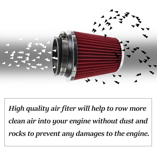 無敵MUTEKI 車用エアフィルター 76mm キノコ型