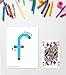 Key Education 26-Piece Textured Touch and Trace Cards Lowercase Letters, Color-Coded Letter Tracing Flash Cards, Multisensory Alphabet Cards for Letter Recognition, Practice Alphabet Writing