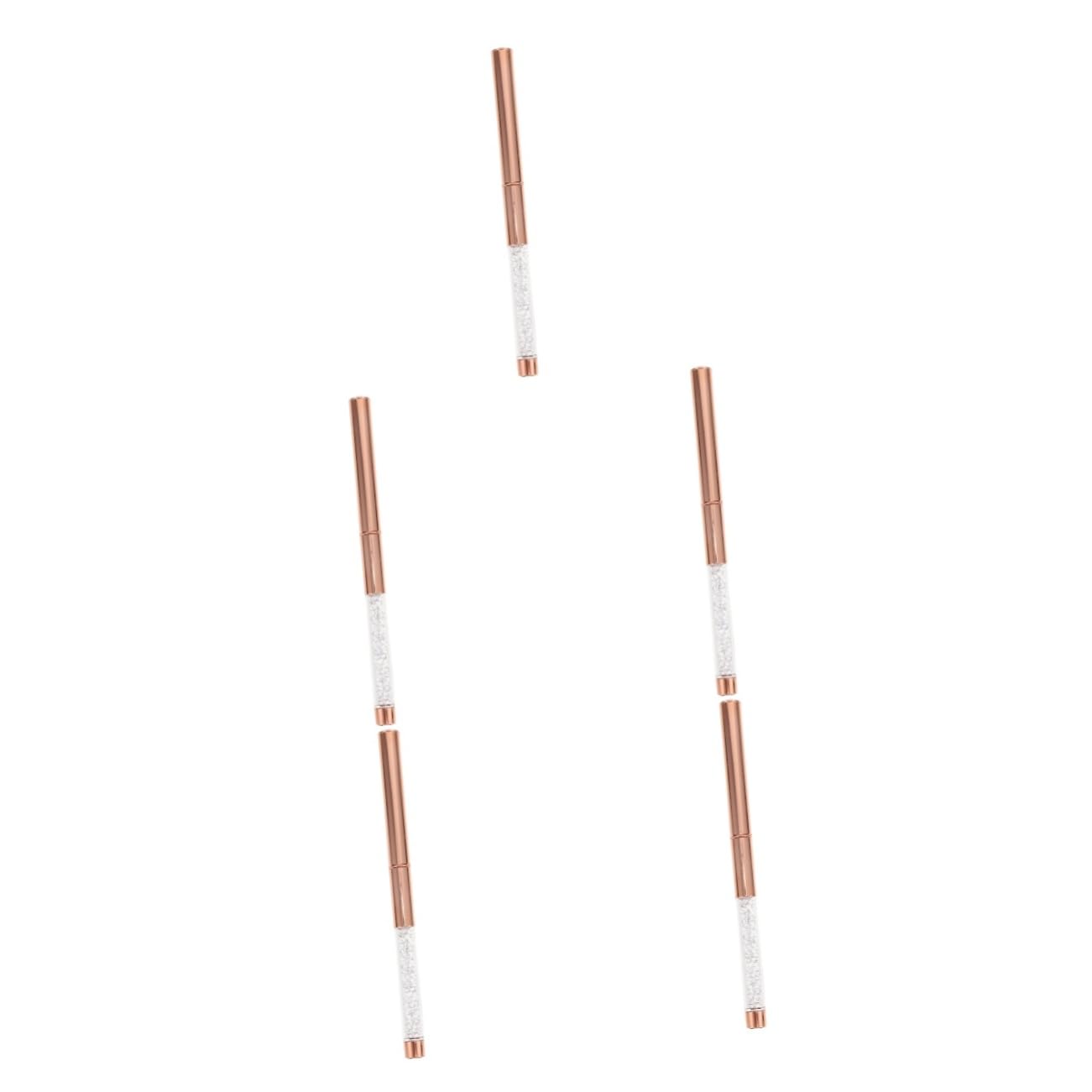 FRCOLOR 5pezzi Penna Per Nail Art Professionale Con Pennello Manicure Strumento Per Unghie Gel e Decorazioni Creative Manico Per Uso Pratico Per Donne Che Amano Fai Da Te