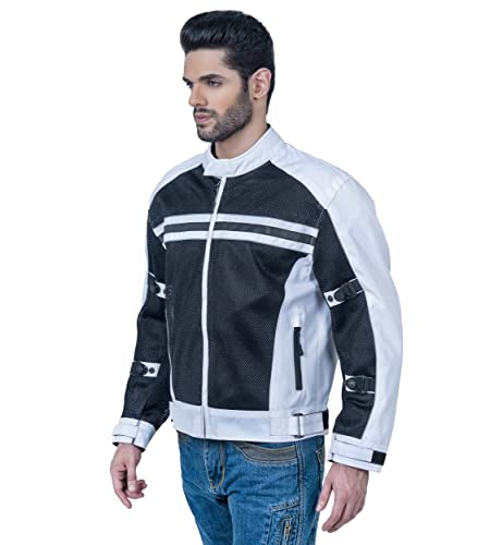 Wicked Stock Motorcycle Jacket For Men-Mesh Motorcycle Jacket With Armor-Summer Biker Jacket-Powersports Protective Jacket #TOP2