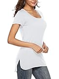 Damen tshirt perfekt für shorts, röcke, jeans und sneakers, sehr lässig und cool im Sommer.