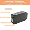 IRM-60-5ST Industrial Power Supply, 5V 10A 50W, 84% Efficiency, Compact 3.43x2.05, Screw Terminal, Universal 85-305VAC Input, UL/IEC62368-1 Certified, for Automation