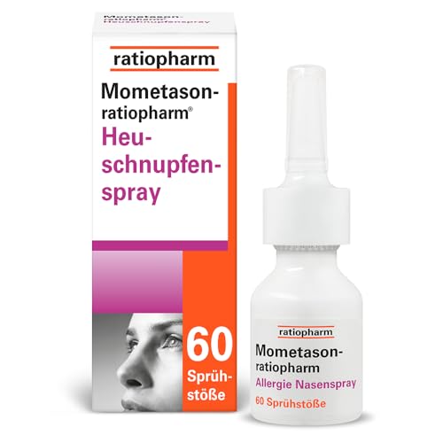 Mometason-ratiopharm Heuschnupfenspray: zur Behandlung von Symptomen einer saisonalen allergischen Rhinitis 10 g (60 Sprühstöße)