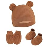 Au fur et à mesure que les bébés grandissent rapidement, le chapeau, les gants et les couvre-pieds sont tous conçus avec des poignets élastiques, ce qui le rend facile à ajuster pour s'adapter aux bébés de différents âges et accompagner leur croissance saine et heureuse