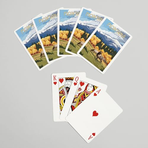 Montana Last Best Place Baraja de 52 cartas póker miniatura 7