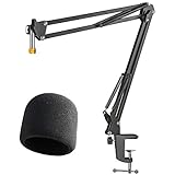 All-in-One-Combo - Paket beinhaltet Yeti USB-mikrofonständer und schaumstoff-pop-fliter.