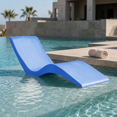Image of Aqua Outdoors Pool Lounge Chairs, Pool Chairs for in Pool, 9-in Water Depth