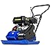 Price comparison product image Hyundai 196cc Petrol Plate Compactor 81.5kg 42cm Wacker Plate with Wheel Kit & Paving Pad for Driveways, Patios & Block Paving