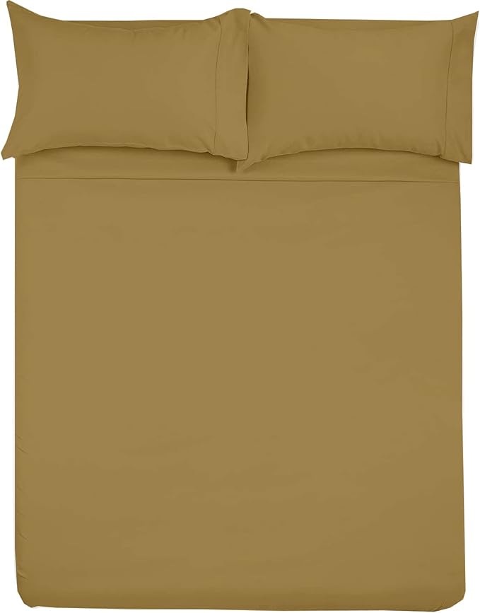 Microfiber RV Sheet Sets, 60x80 Camper Queen, Taupe Solid