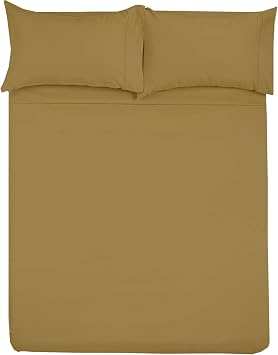 Shreem Linen Microfiber RV Sheet Sets, 42x80 Truck Size, Taupe Solid - Fits Mattresses up to 8 Inches Deep, 4 Piece RV Bed Sheets for Campers, Motorhomes, and Travel Trailers