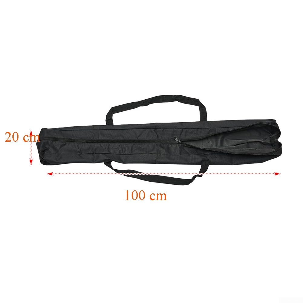 Tripod Carrying Case Handbag Storage Case For Mic Tripod Stand Umbrella, Smooth, Black, Nylon(100 * 20CM)