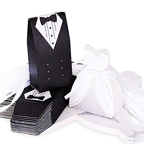 Gearmax 100 Cajas para Dulces para Fiestas, Cajas para Chuches de Cartón, Cajas de Regalo para Bodas de Novio y Novia, Cajas de Carton Pequeñas para Bodas, Cajas de Papel Creativas Gearmax 100 Cajas para Dulces para Fiestas, Cajas para Chuches de Cartón, Cajas de Regalo para Bodas de Novio y Novia, Cajas de Carton Pequeñas para Bodas, Cajas de Papel Creativas