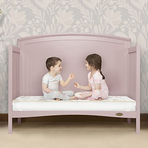 Dream On Me 80 Twilight 5 Inch 88 Coil Inner Spring Crib And Toddler Mattress, Greenguard Gold Certified, 10 Year Limited Warranty, Waterproof Vinyl Cover thumb #1
