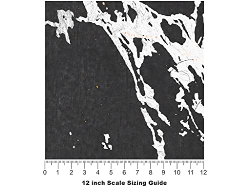 Rwraps Bilbao Gray Marble Gloss Vinyl Film Wrap 59In X 1Ft W/Application Card Vinyl Vehicle Car Film Sheet Roll #TOP2