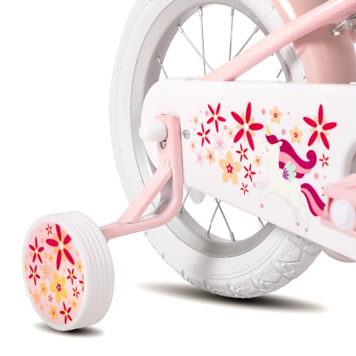 Image of JOYSTAR Unicorn 12-20 inch Kids Bike for Girls Ages 2-10 Years Old