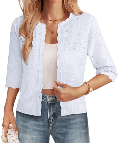 GRACE KARIN Womens Short Sleeve Cardigan...
