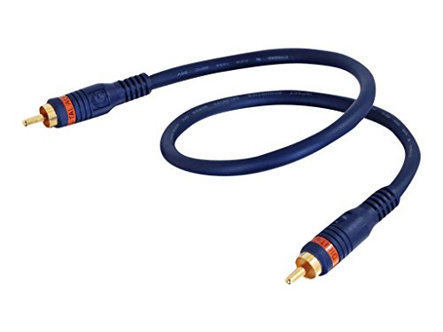 Cables To Go Velocity - Cable Para Audio Digital (Coaxial) - Rca (M) - Rca (M) - 50 Cm - Coaxial Con Triple Apantallamiento
