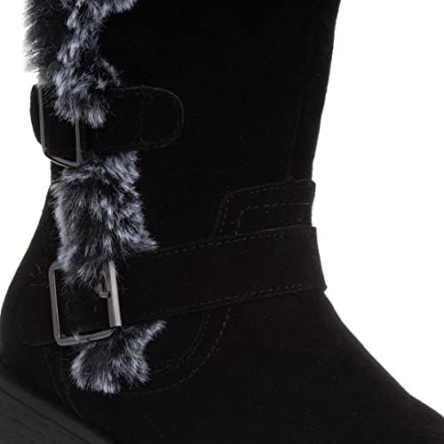 Hush Puppies Women's Macie Mid Calf Boot, Black, 7 | Image 5