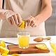 Kitchen Craft Wooden Lemon Squeezer for Citrus Fruits, Lemon Squeezer, Manual Hand Press Juicer