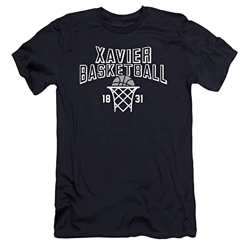 Xavier University Official Basketball Year Unisex Adult Canvas Brand T
