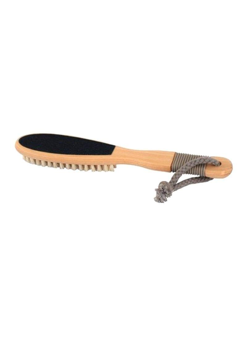 Basicarefoot file with pedicure brush.