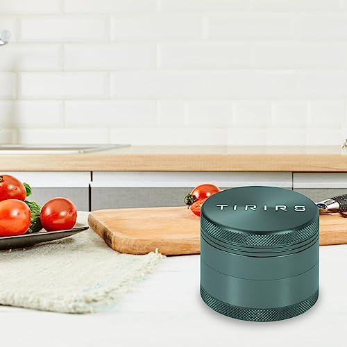 TIRIRS Aluminium Grinder 2 Inch Green. - Thumbnail 6