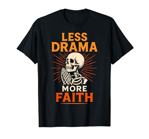Less Drama More Faith �_�[�N �N���X�`���� �S�V�b�N �X�P���g�� �F�� T�V���c